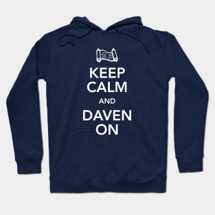 Keep Calm and Daven On Hoodie